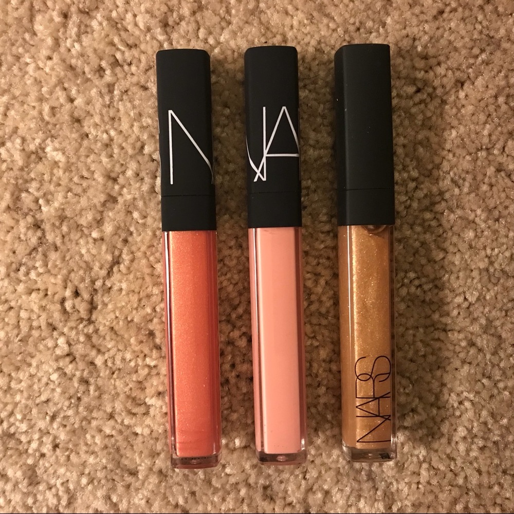 Nars lipgloss bundle NEW NEVER USED